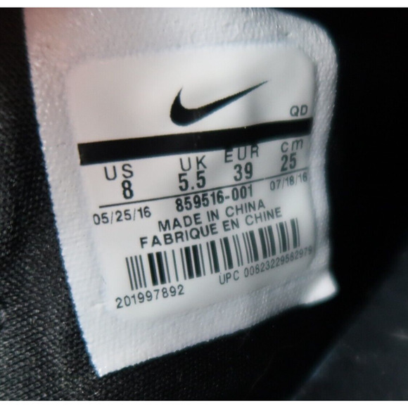 Nike Shoes Womens 8 Athletic Trainers Air Huarache Run Ultra Comfort Active Grey - Picture 11 of 12